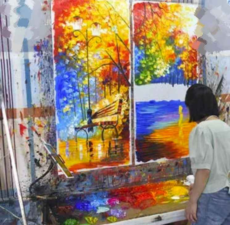 创作现场